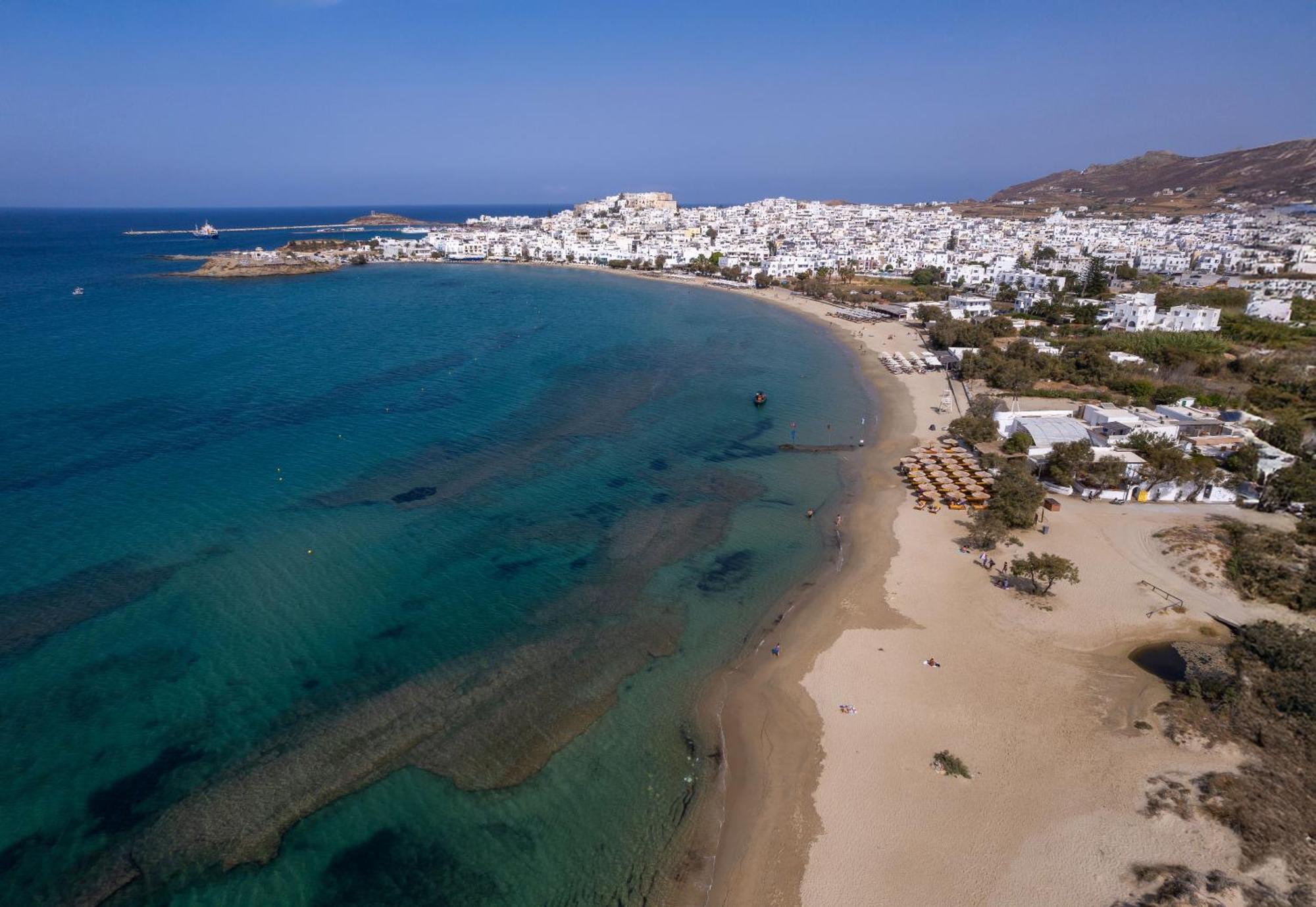 Flisvos Beach Apartments Naxos City Exterior foto