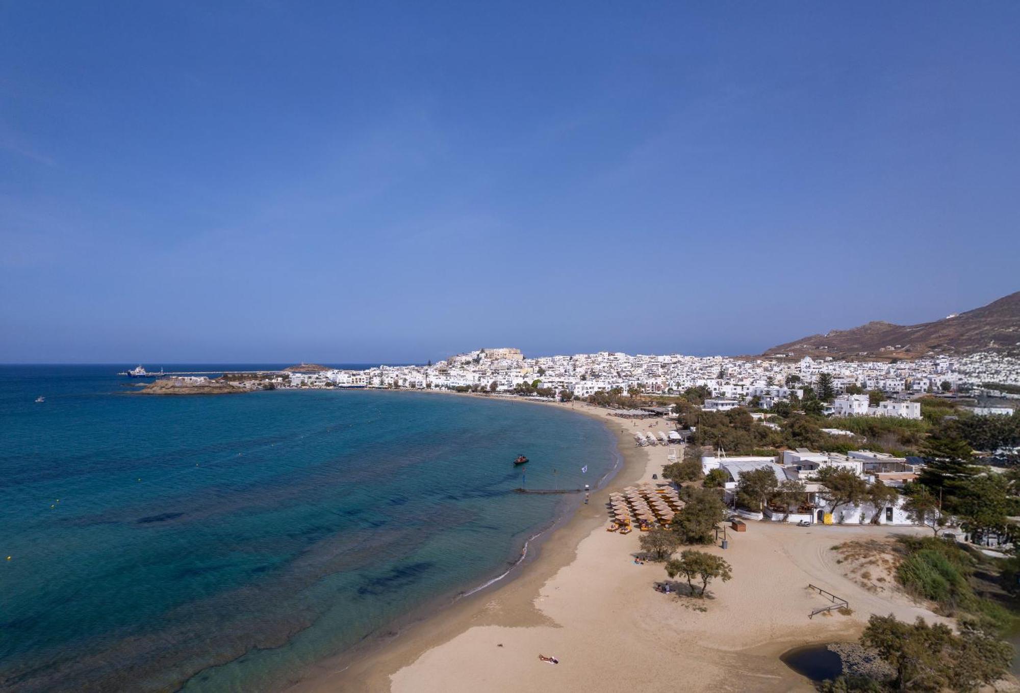 Flisvos Beach Apartments Naxos City Exterior foto
