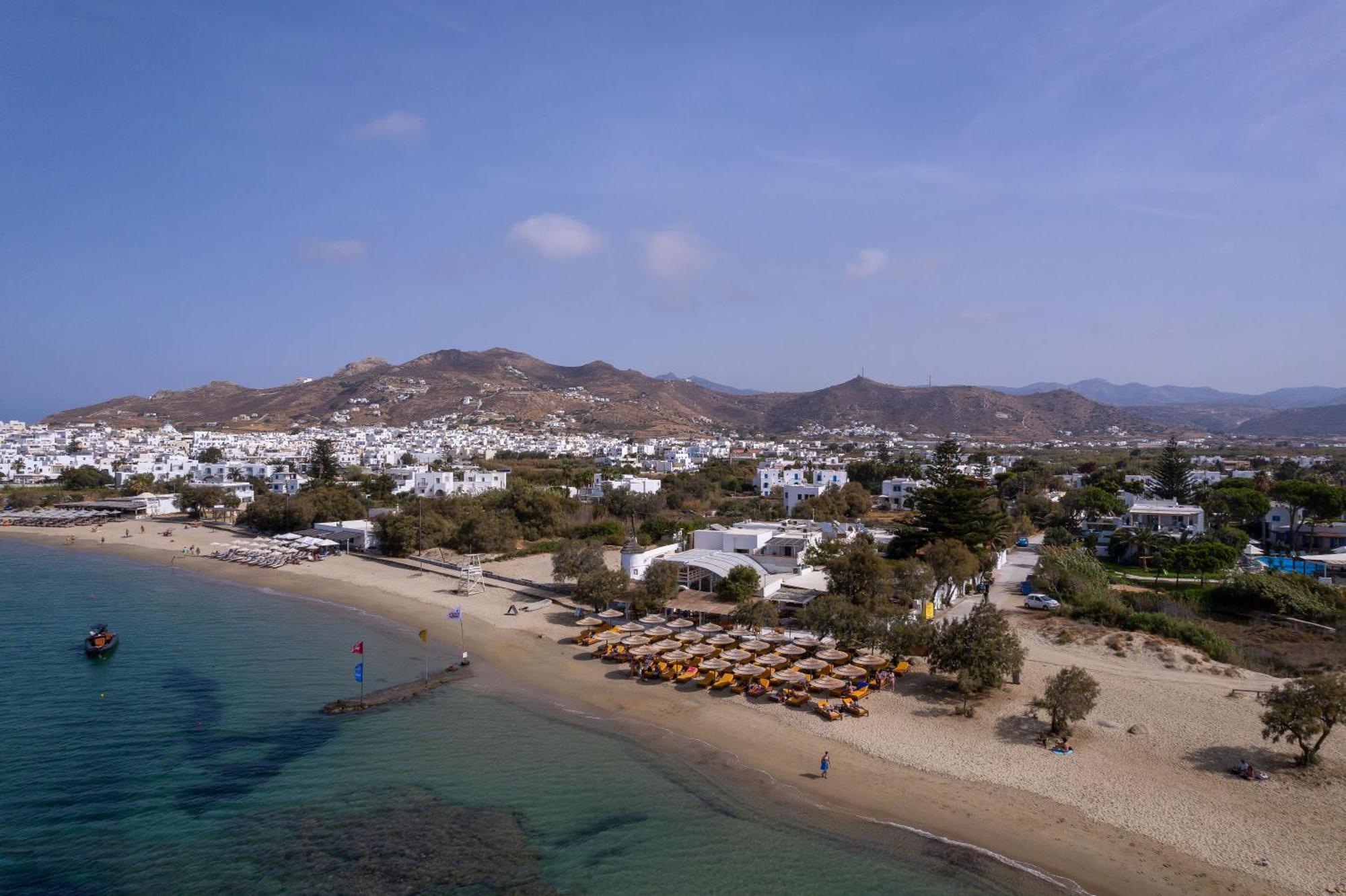 Flisvos Beach Apartments Naxos City Exterior foto