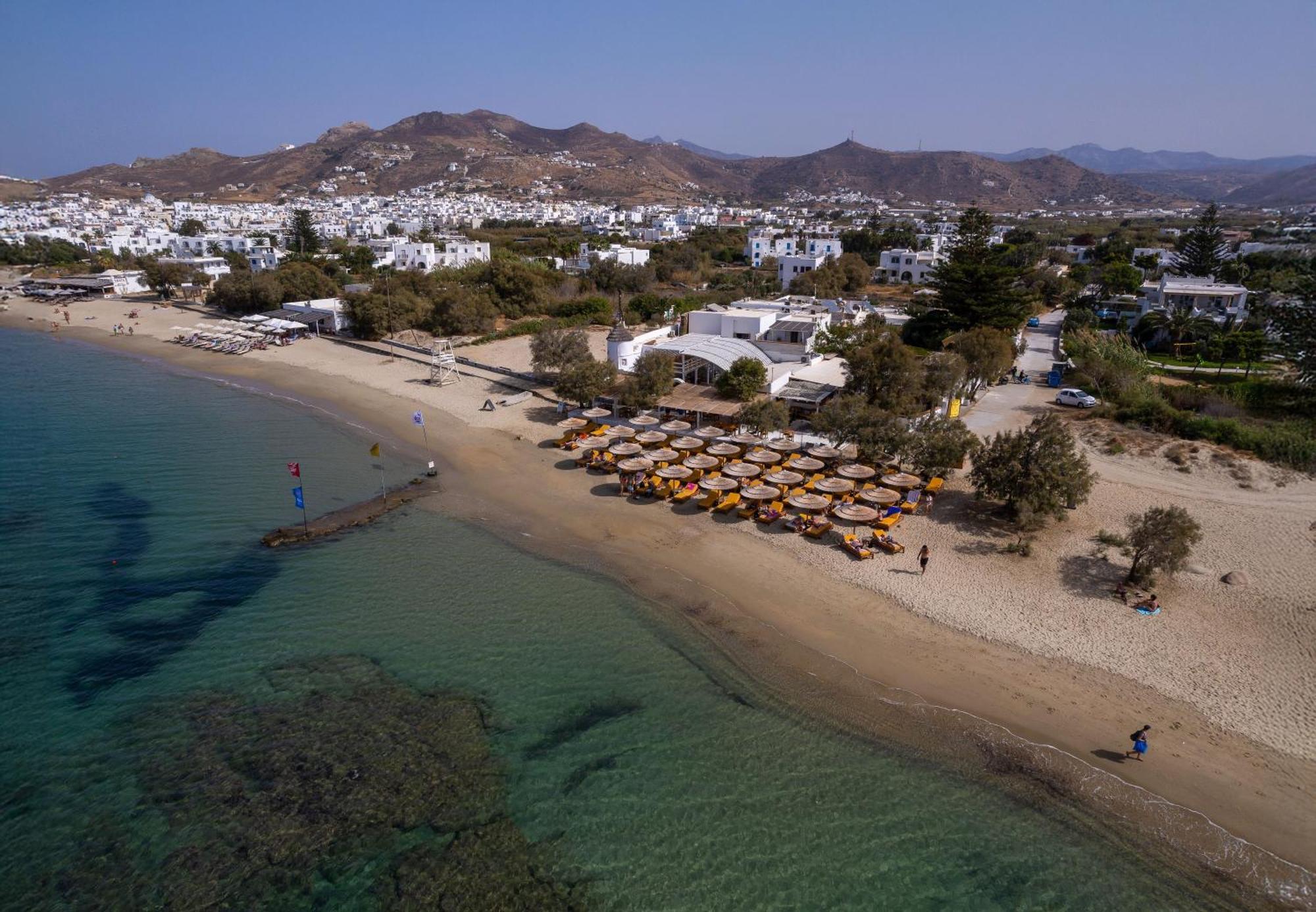 Flisvos Beach Apartments Naxos City Exterior foto